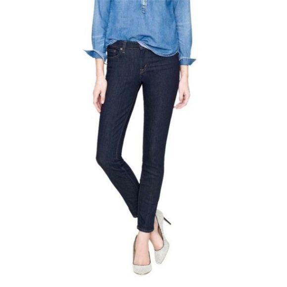 J Crew Toothpick Ankle Skinny Jeans 29 Like New - Picture 1 of 7